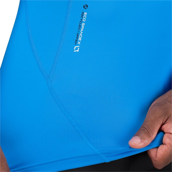 2026 Zhik Mens Eco Spandex LT Long Sleeve Baselayer Top DTP-0163-M-CYA - Cyan